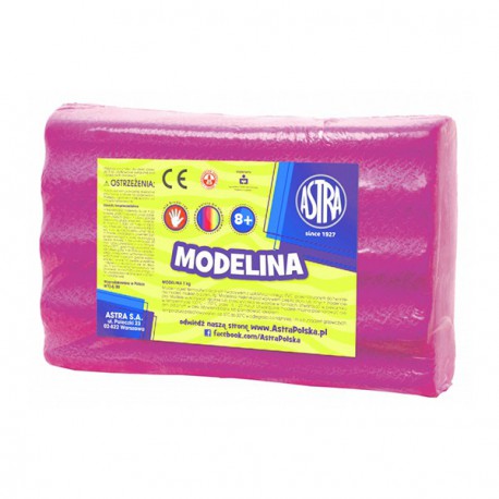 Astra modelina 1KG różowa