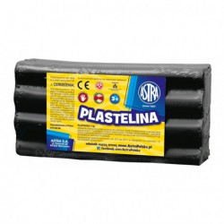 Astra plastelina 1kg. czarna 33230