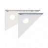 Ekierka Leniar Plexi Student 50cm 60st.