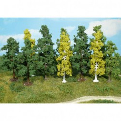 Model drzewa LAS LIŚCIASTY 12szt.12cm HEKI 1410