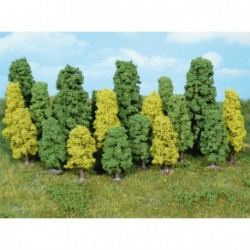 Model drzewa LAS LIŚCIASTY 20szt.4-8cm HEKI 1318