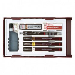 Rotring Isograph SetCollege 3szt.0.25/0.35/0.50