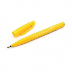 Pisak pentel sign pen żółty