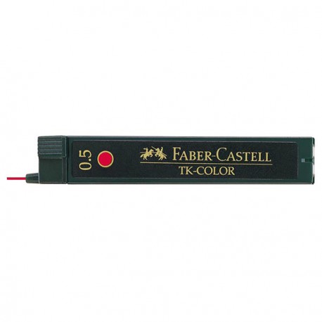 Grafity Faber-Castell 0,5mm czerwone