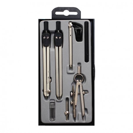 Zestaw cyrkli Leniar 8 elementowy