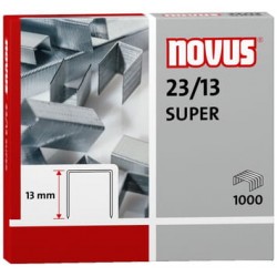 Zszywki NOVUS 23/13 Super x1000