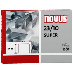 Zszywki NOVUS 23/10 Super x1000
