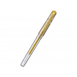 Długopis żelowy Signo UM-153 - Uni - złoty, 1 mm