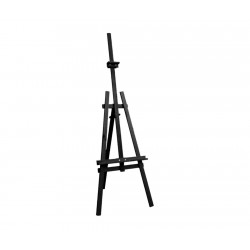 Sztaluga drewniana CZARNA 178cm (133cm)