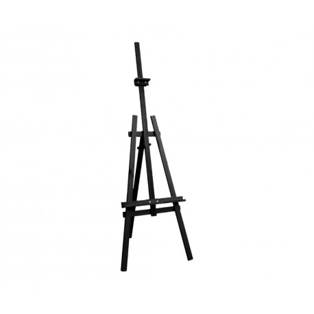 Sztaluga drewniana CZARNA 178cm (133cm)