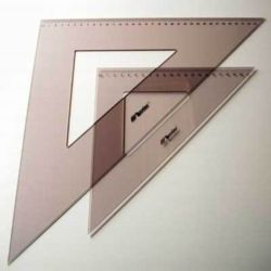 Ekierka Leniar plexi 60st 50cm
