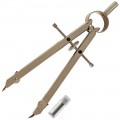 Cyrkiel metalowy 155mm