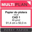 Papier ploterowy Multiplan CAD1  80g 914mm 50m