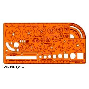 Szablon Standardgraph/Leniar 7311 Zieleń