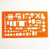 Szablon Standardgraph/Leniar 7342 Meble 1:100
