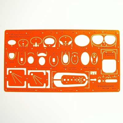 Szablon Standardgraph/Leniar 7346 Sanitariaty 1:20